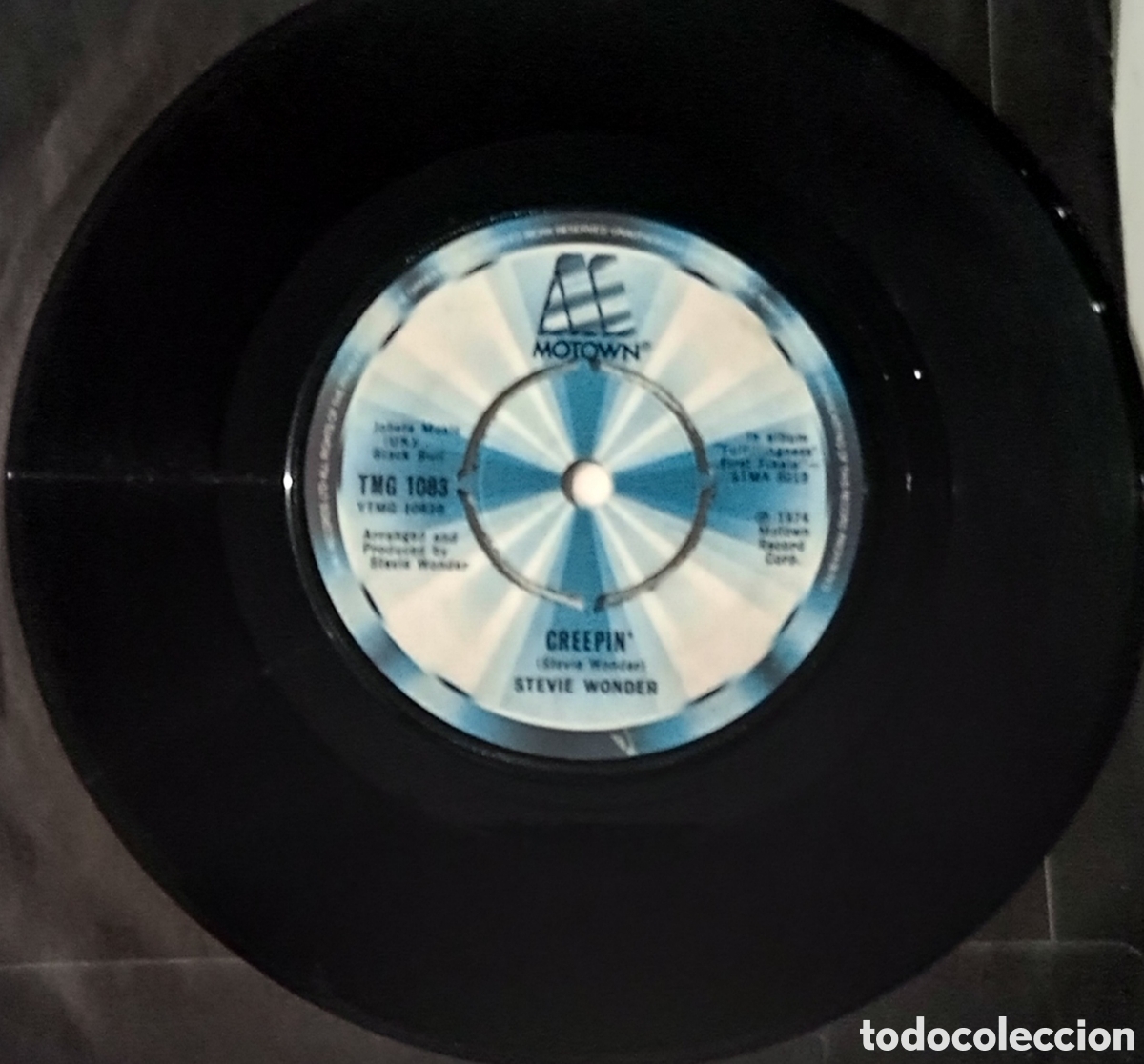 Discos de vinilo: STEVIE WONDER - Another star (1977) single - Foto 4