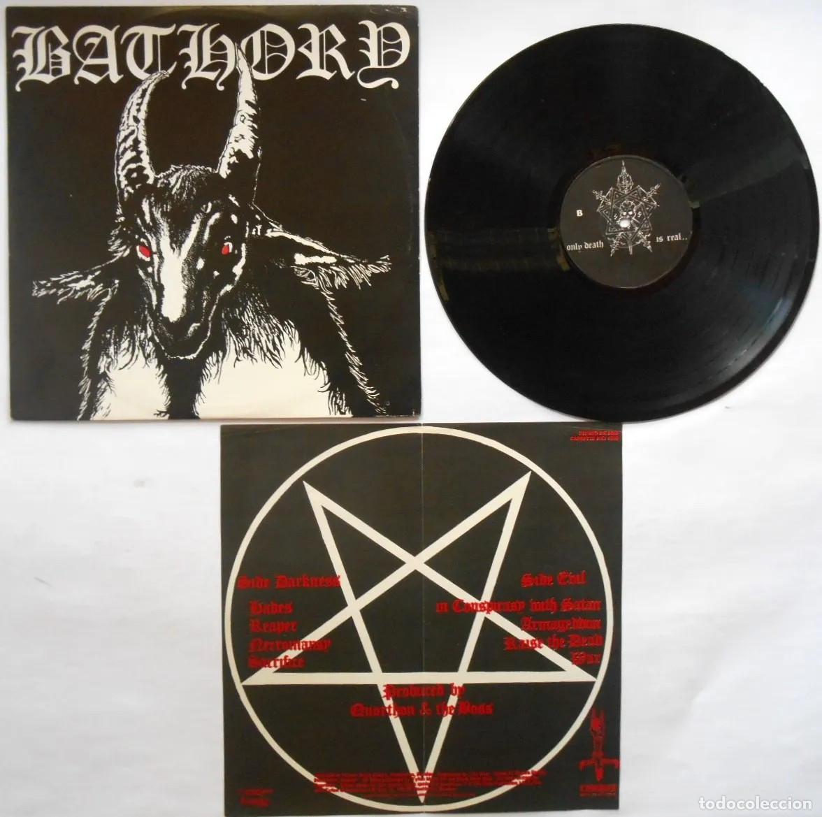 Discos de vinilo: Bathory/Hellhammer Slipt Disco de vinilo Lp - Foto 1