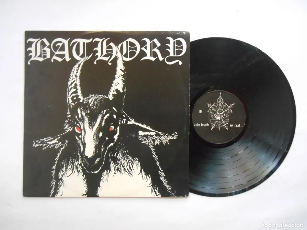 Discos de vinilo: Bathory/Hellhammer Slipt Disco de vinilo Lp - Foto 3