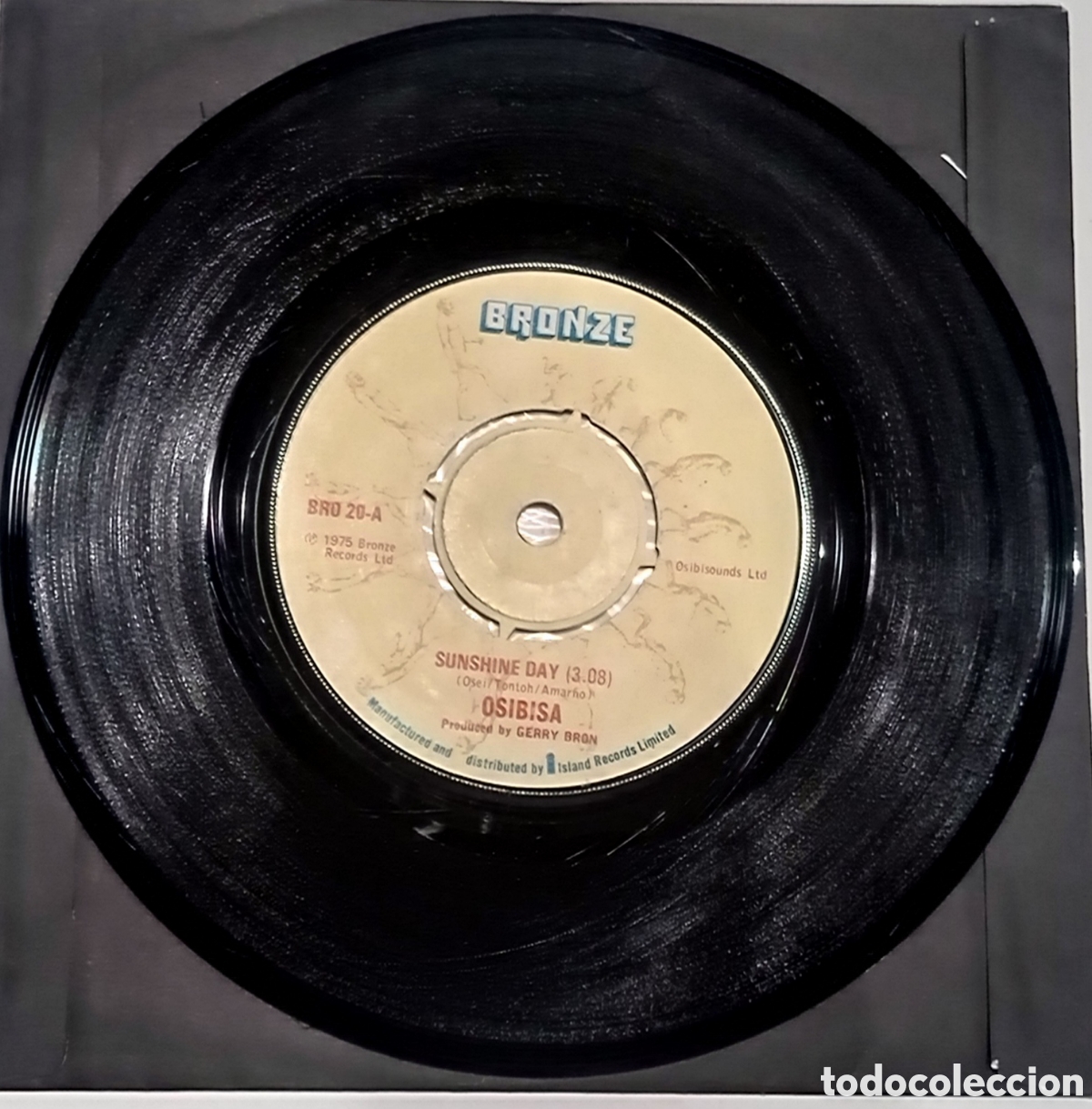 Discos de vinilo: OSIBISA - Sunshine day (1975) single - Foto 3