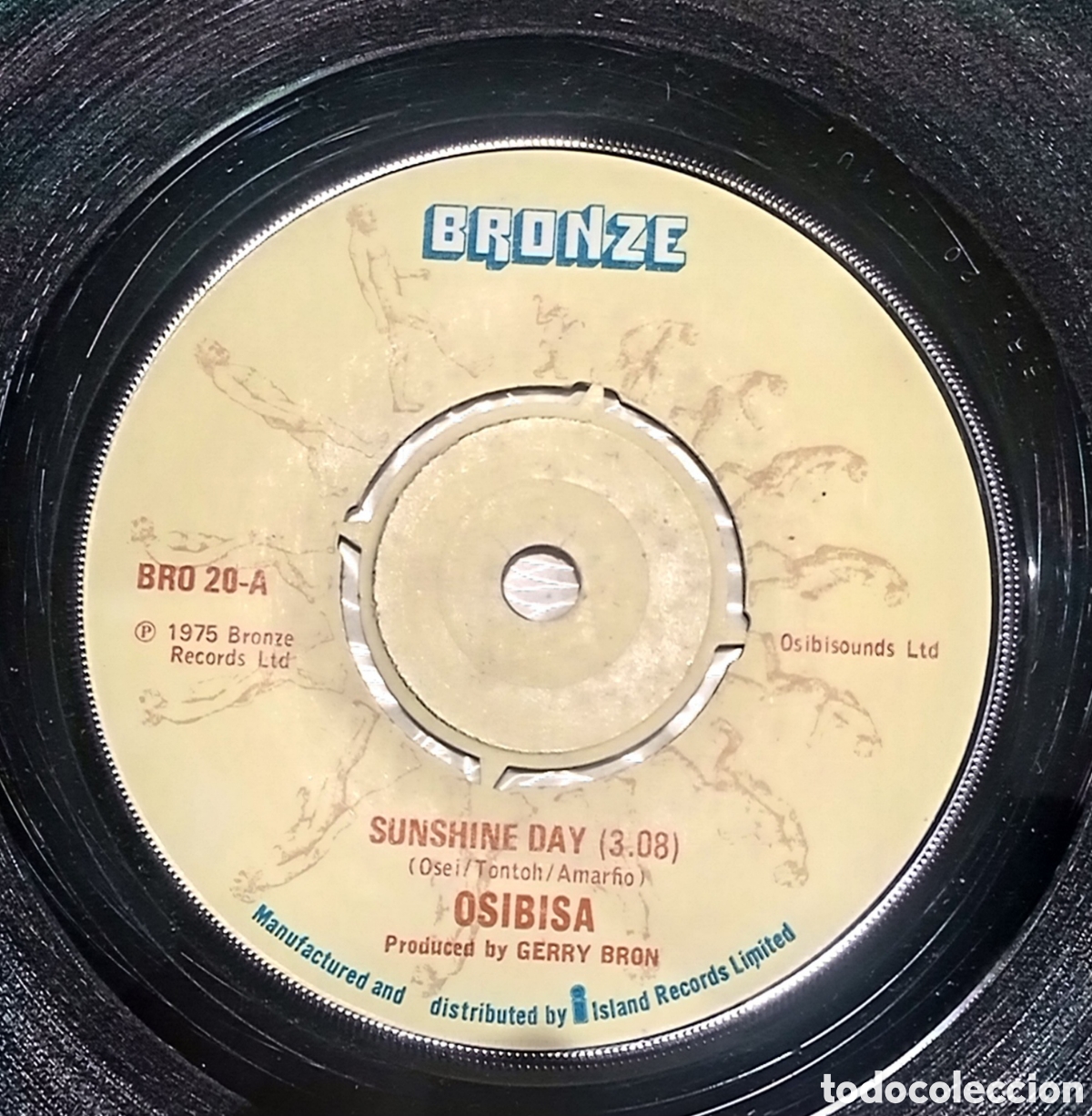 Discos de vinilo: OSIBISA - Sunshine day (1975) single - Foto 1