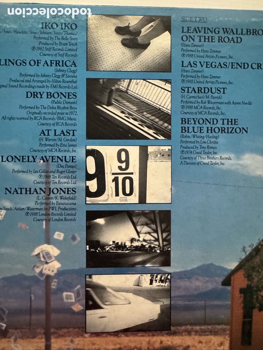 Discos de vinilo: RAIN MAN VINILO 1989 - Foto 7