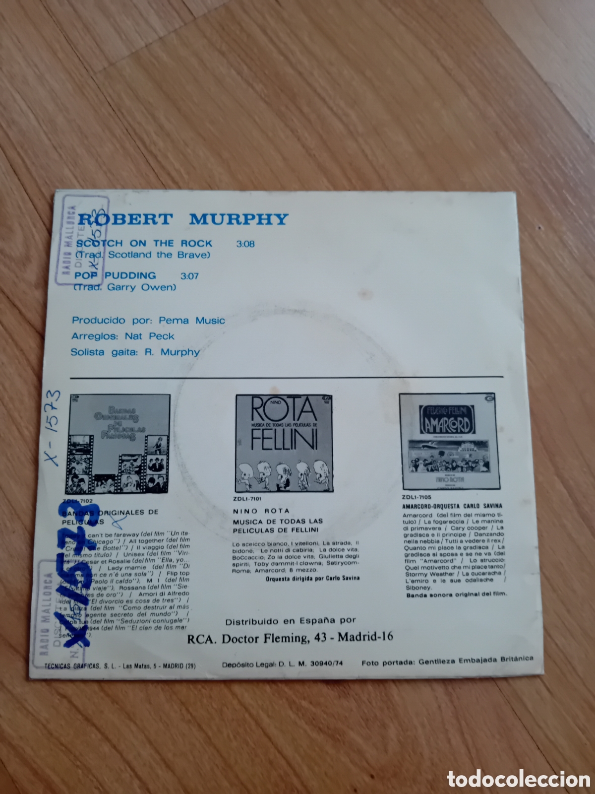 Discos de vinilo: ROBERT MURPHY. SCOTCH ON THE ROCK - Foto 2