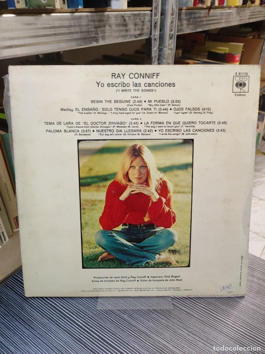 Discos de vinilo: Ray Conniff &ndash; I Write The Songs - Foto 2