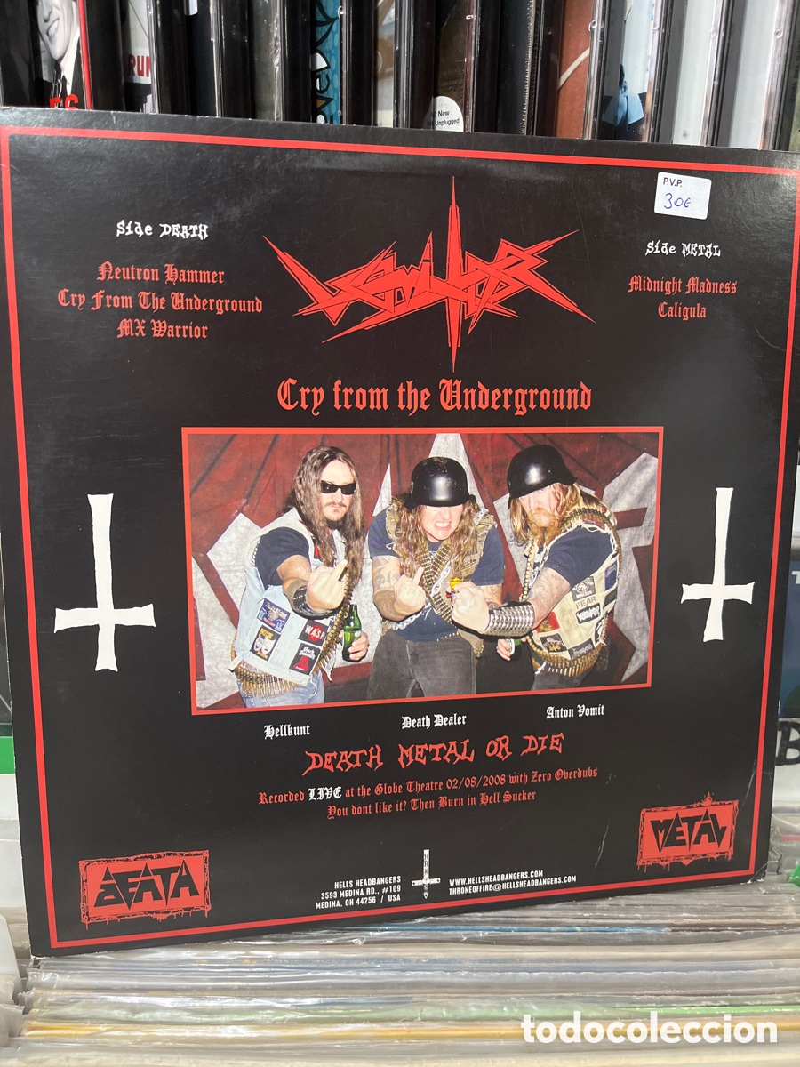 Discos de vinilo: vomitor cry from the underground - Foto 2