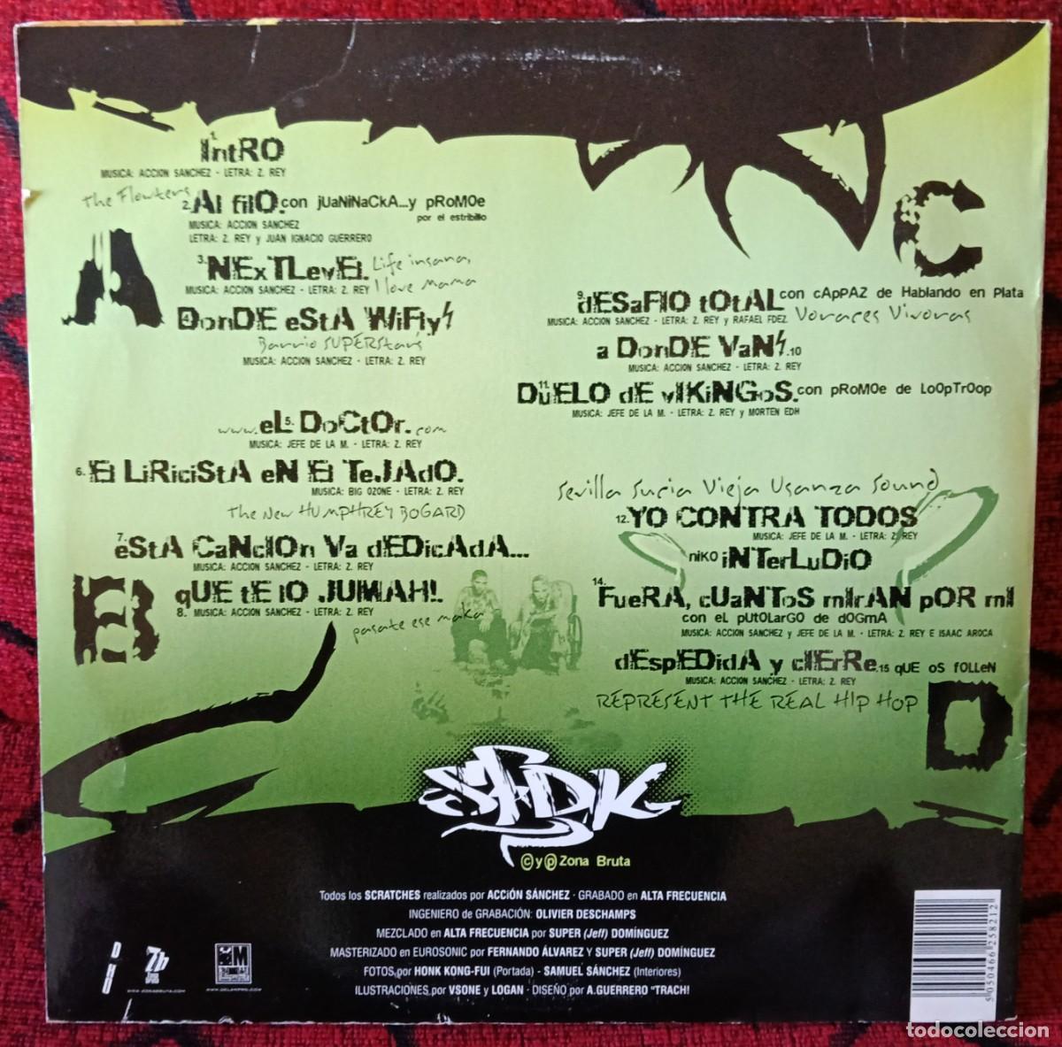 Discos de vinilo: SFDK ** 2001 Odisea En El Lodo ** DOBLE VINILO LP 2003 - Foto 2