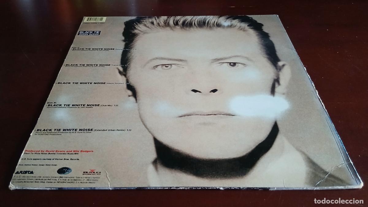 Discos de vinilo: DAVID BOWIE - BLACK TIE - MAXI SINGLE.12 - 1993 - Foto 2