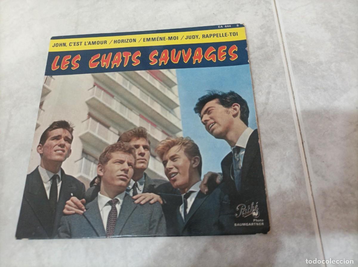 Discos de vinilo: Les chats sauvages ep original - Foto 1