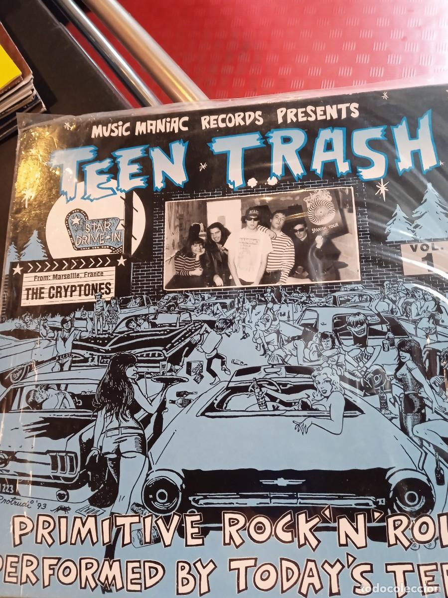 Discos de vinilo: THE CRYPTONES- PRIMITIVE ROCK AND ROLL. LP - Foto 1