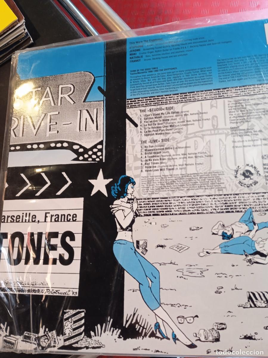 Discos de vinilo: THE CRYPTONES- PRIMITIVE ROCK AND ROLL. LP - Foto 2