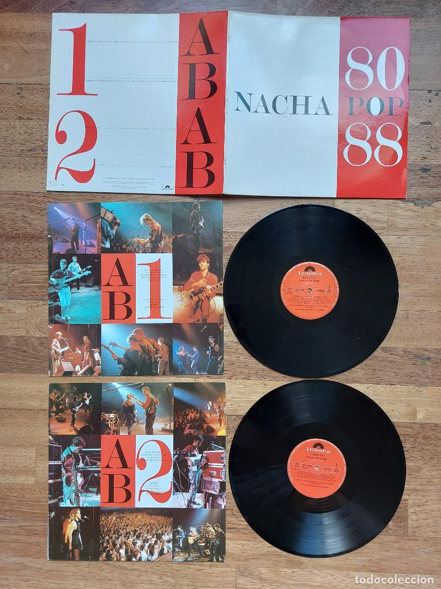 Discos de vinilo: NACHA POP - DOBLE LP Spain * MINT * 80 88 - Foto 1