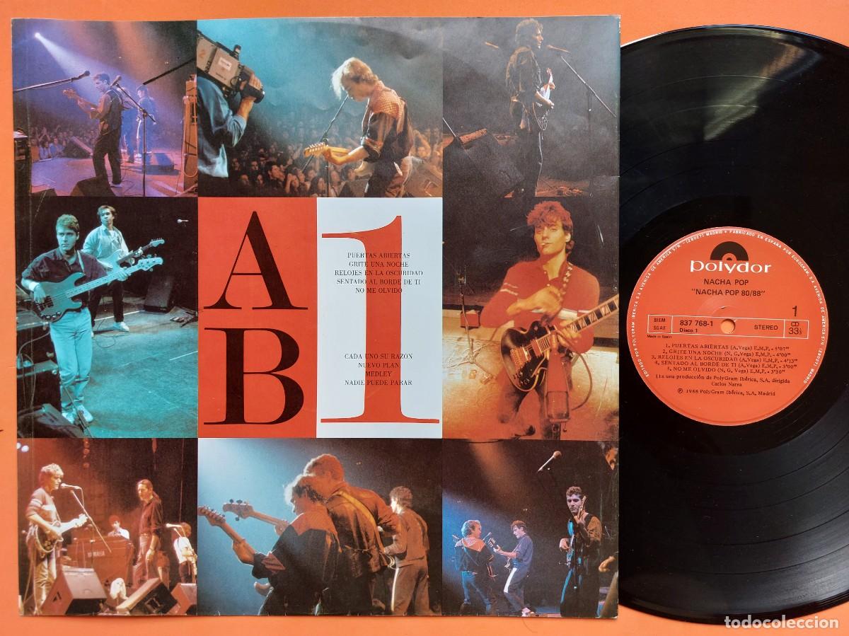 Discos de vinilo: NACHA POP - DOBLE LP Spain * MINT * 80 88 - Foto 7