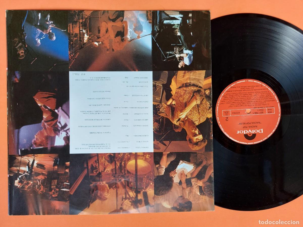 Discos de vinilo: NACHA POP - DOBLE LP Spain * MINT * 80 88 - Foto 8
