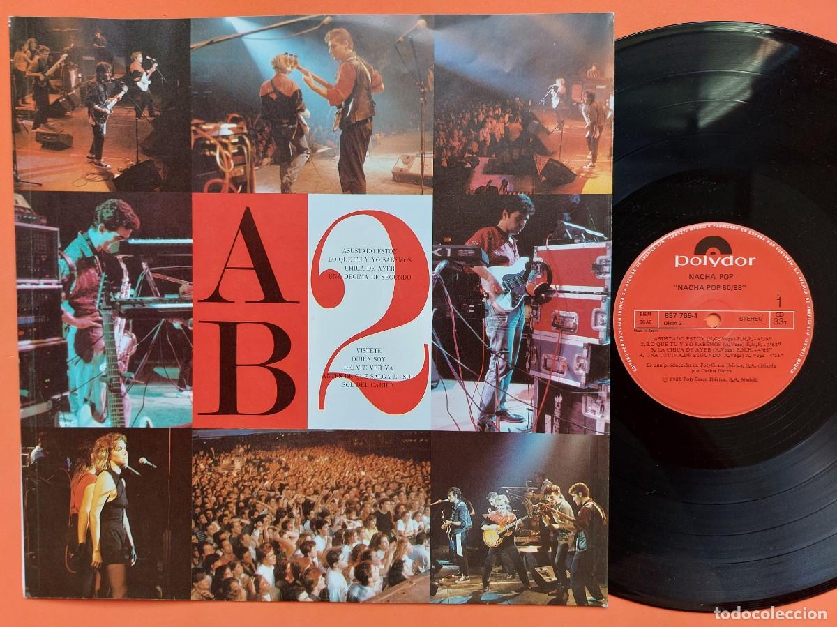Discos de vinilo: NACHA POP - DOBLE LP Spain * MINT * 80 88 - Foto 11