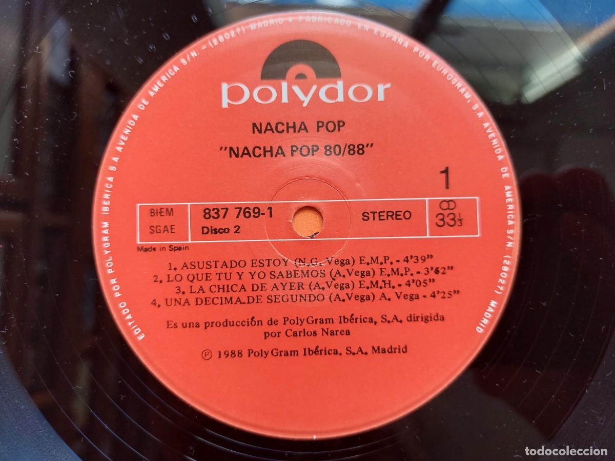 Discos de vinilo: NACHA POP - DOBLE LP Spain * MINT * 80 88 - Foto 13