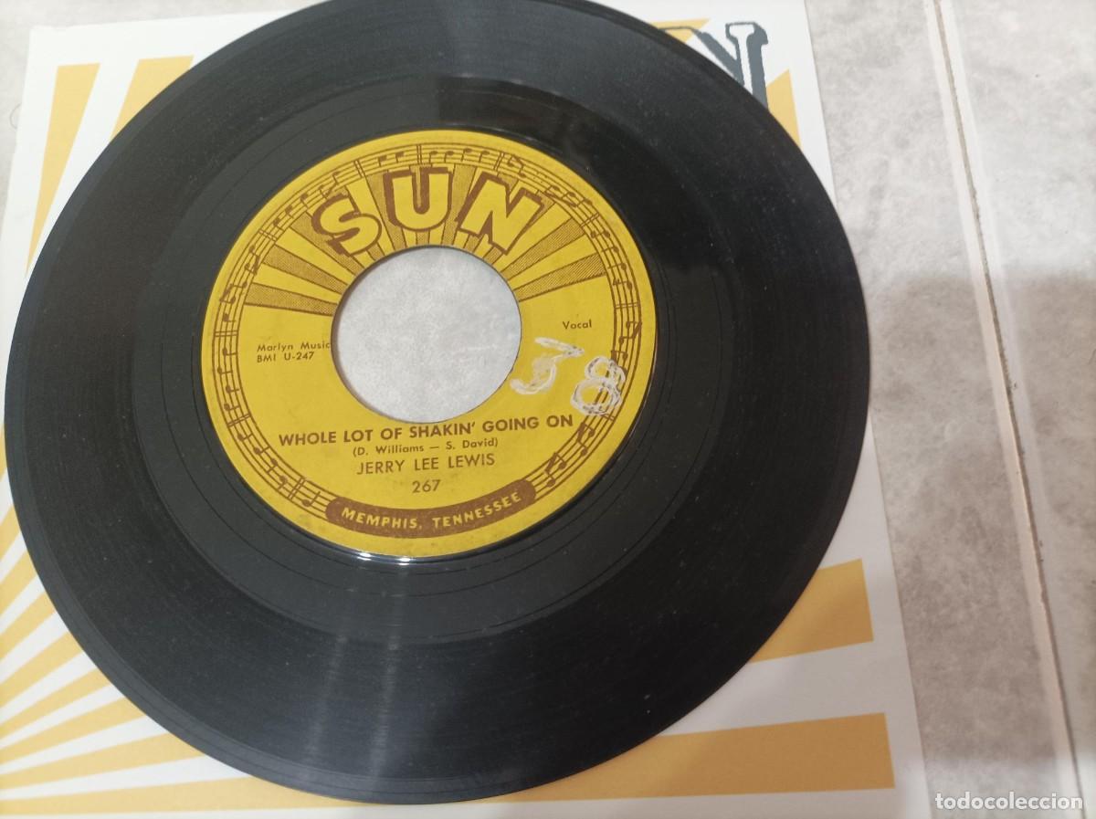 Discos de vinilo: Jerry Lee Lewis single originl Sun records - Foto 2