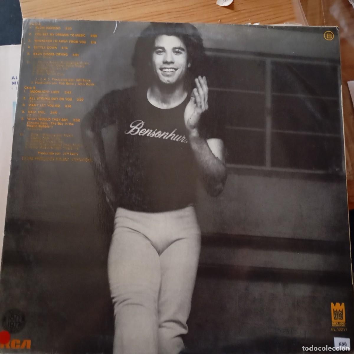 Discos de vinilo: LP JOHN TRAVOLTA. Poco uso. - Foto 2