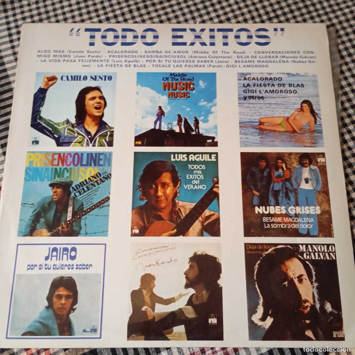 Discos de vinilo: LP TODO EXITOS 1974 - varias canciones - Foto 1
