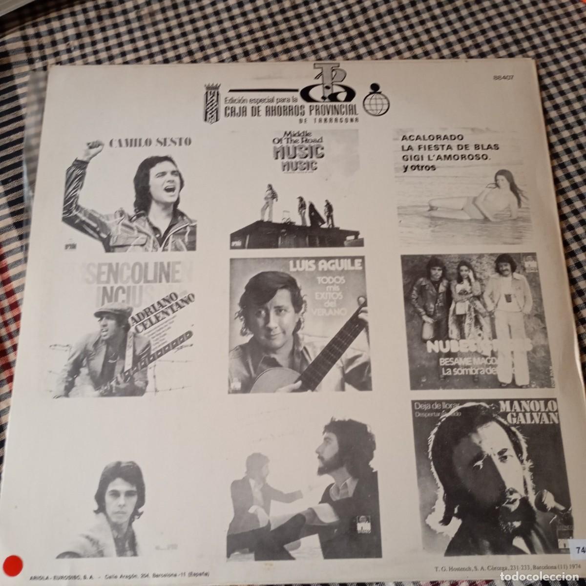 Discos de vinilo: LP TODO EXITOS 1974 - varias canciones - Foto 2