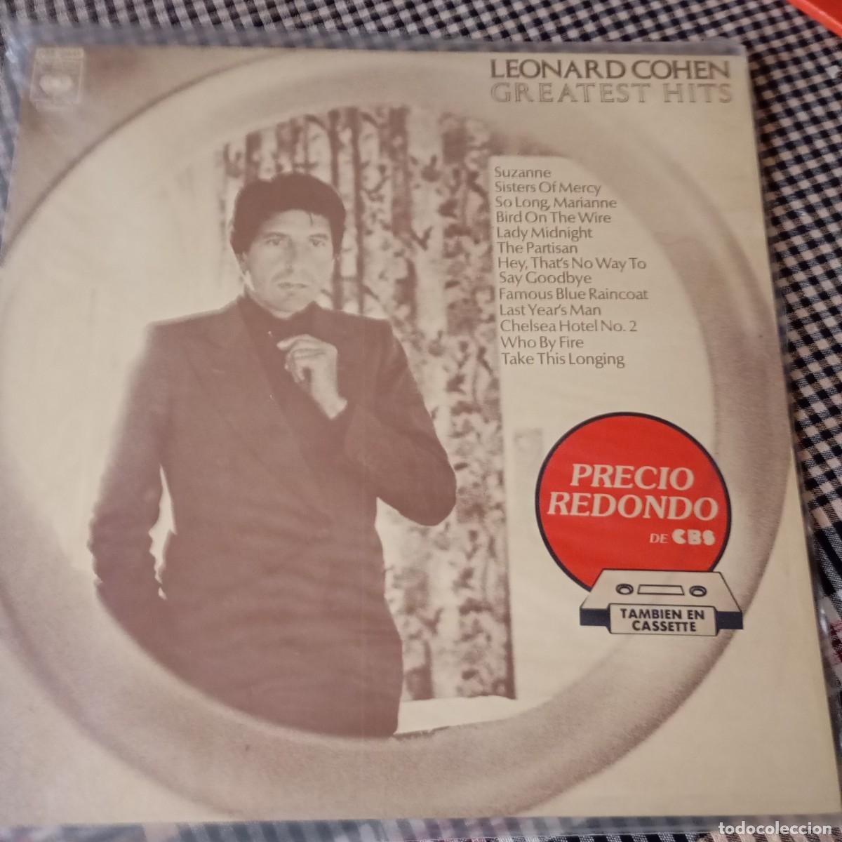 Discos de vinilo: LP - LEONARD COHEN . GREATEST HITS - Foto 1