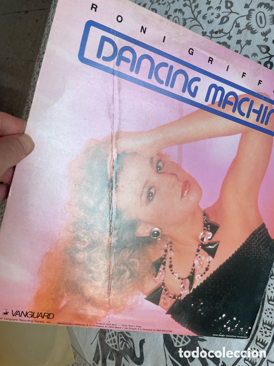 Discos de vinilo: RONI GRIFFITH - Dancing Machine / Maxi-single - Foto 3