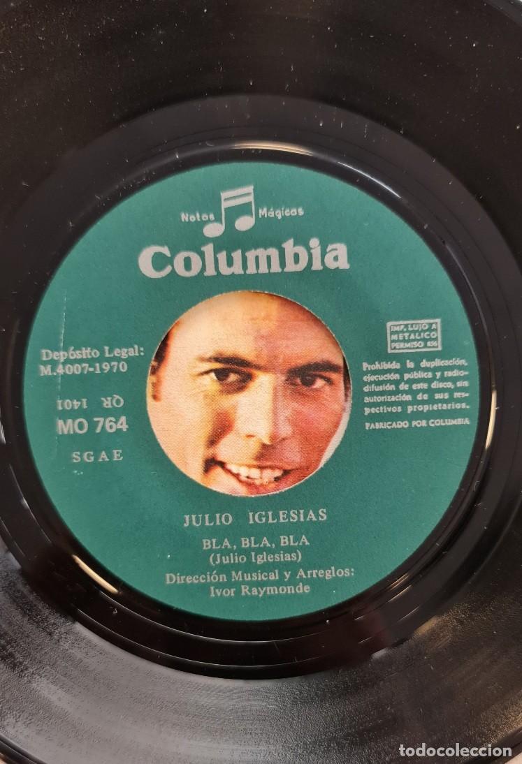 Discos de vinilo: Single Julio Iglesias Gwendolyne - Foto 4