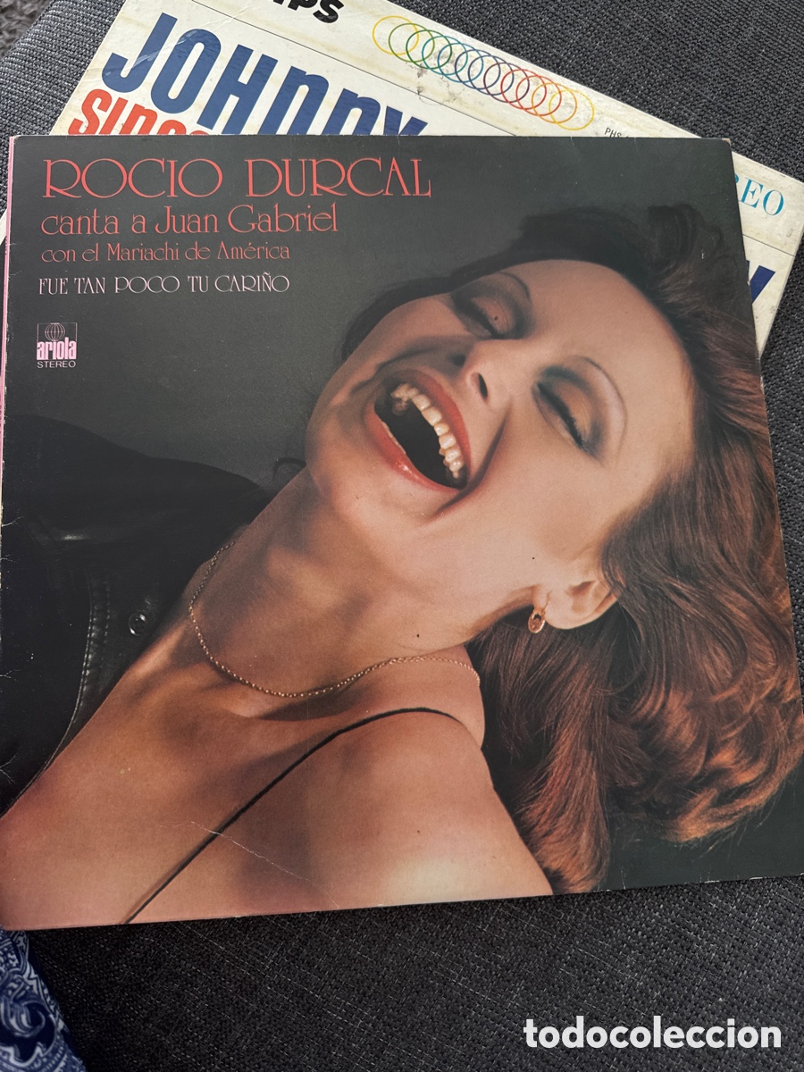 Discos de vinilo: Roc&iacute;o D&uacute;rcal canta a Juan Gabriel - Foto 1