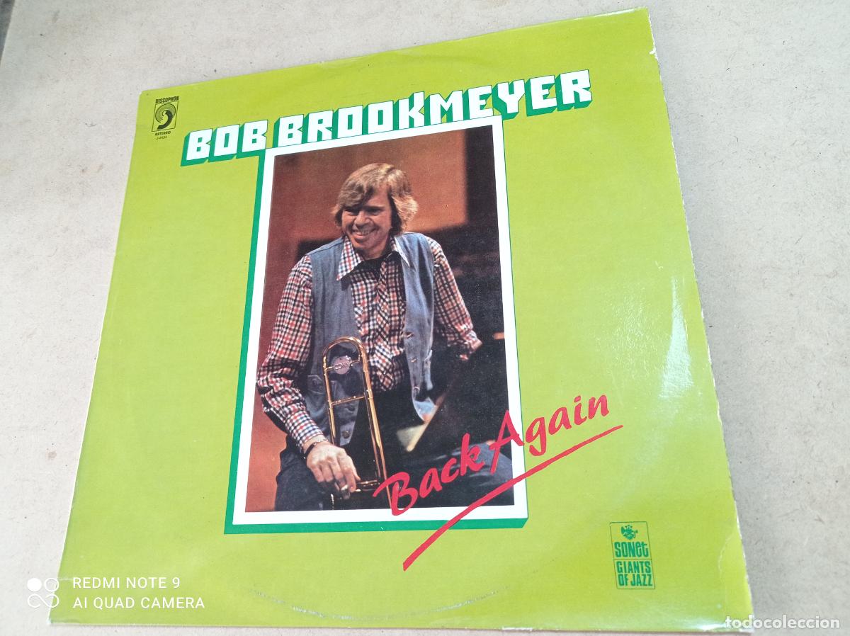 Discos de vinilo: BOB BROOKMEYER. BACK AGAIN. 1979. DISCOPHON. - Foto 1