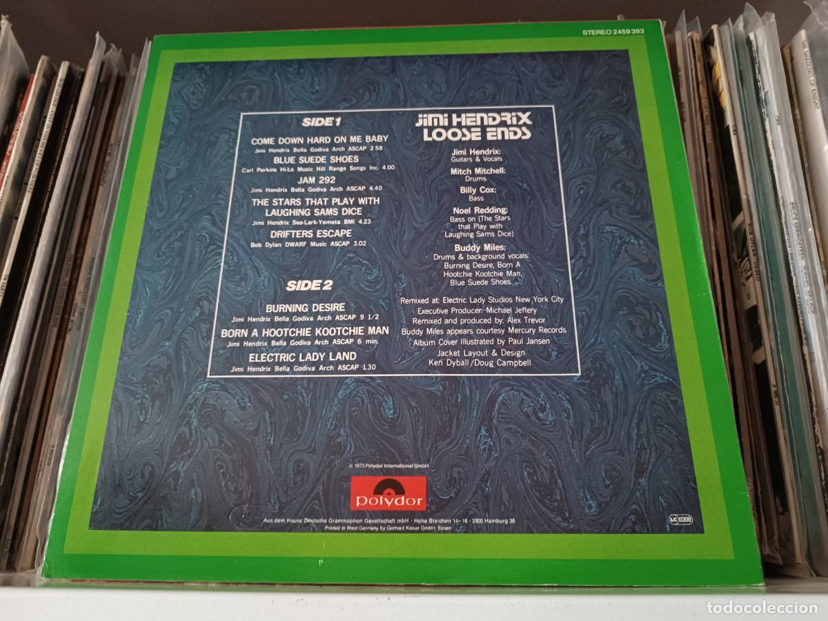 Discos de vinilo: Jimi Hendrix &lrm;&ndash; Loose Ends - lp Germany 1980 - Foto 2