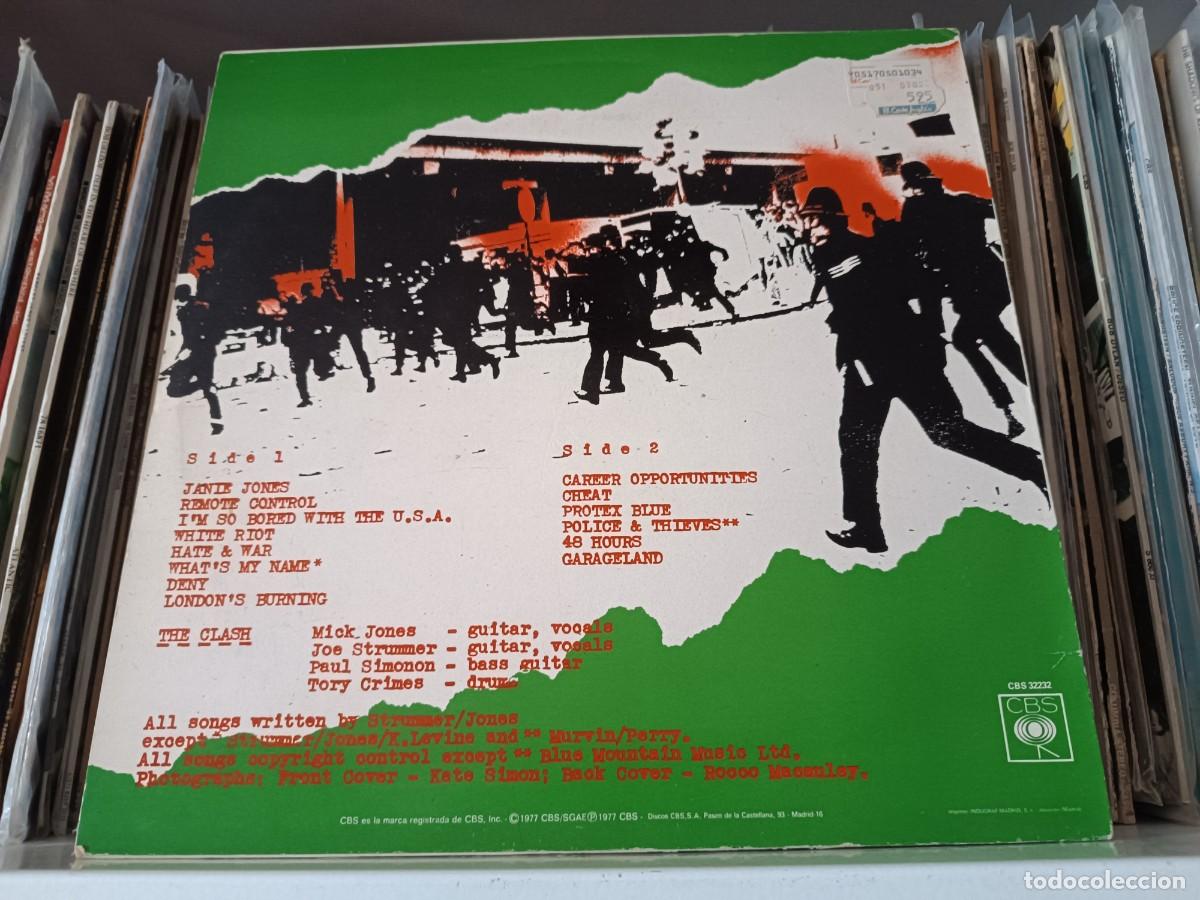 Discos de vinilo: The Clash &lrm;&ndash; The Clash - lp Spain - Foto 2