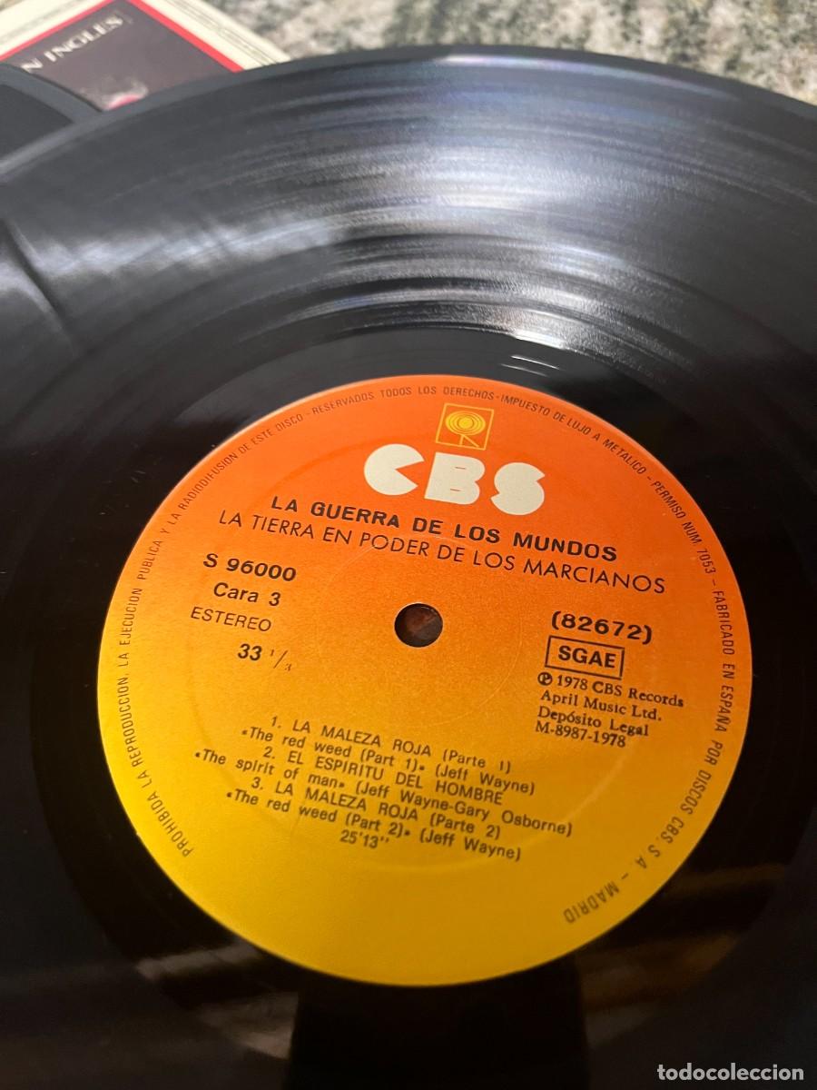 Discos de vinilo: Jeff Wayne La Guerra De Los Mundos (Versi&oacute;n En Ingl&eacute;s) - Foto 4