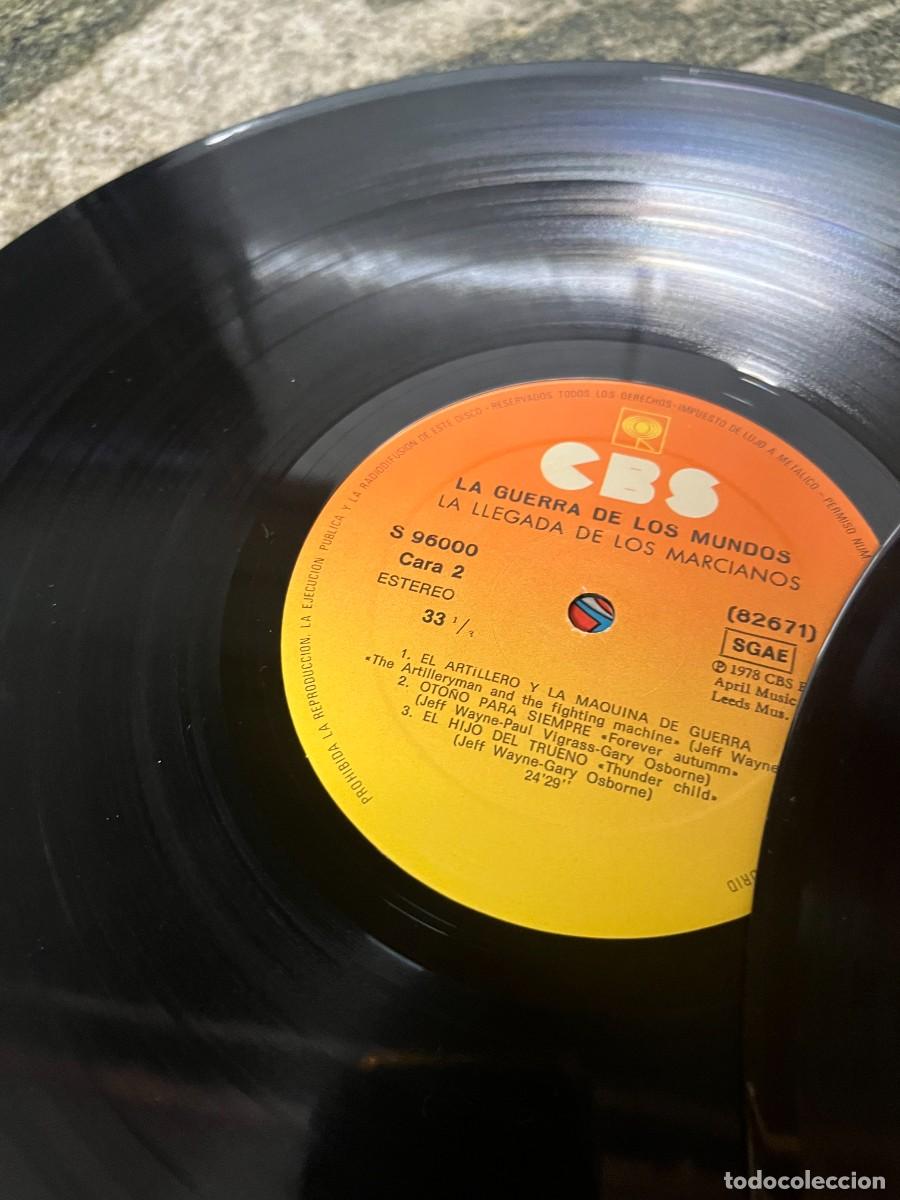 Discos de vinilo: Jeff Wayne La Guerra De Los Mundos (Versi&oacute;n En Ingl&eacute;s) - Foto 5
