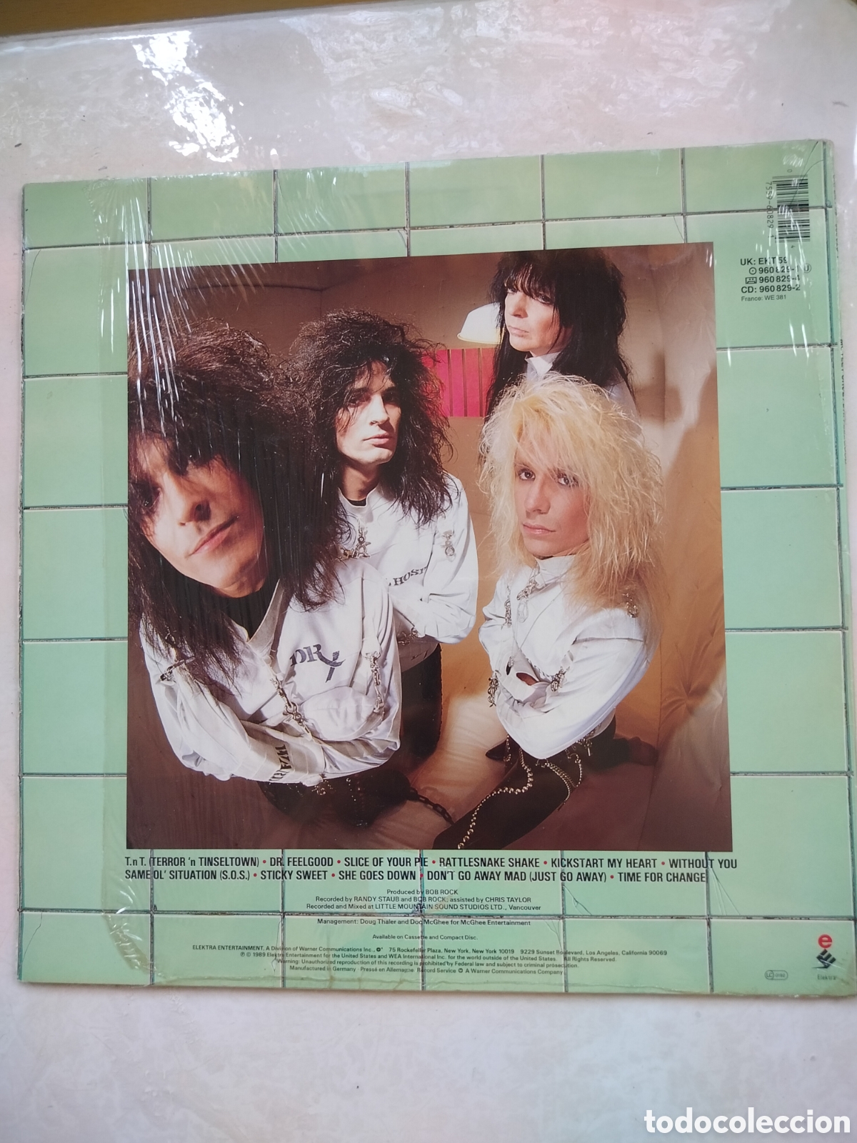 Discos de vinilo: M&ouml;tley Cr&uuml;e LP Dr.Feelgood - Foto 2