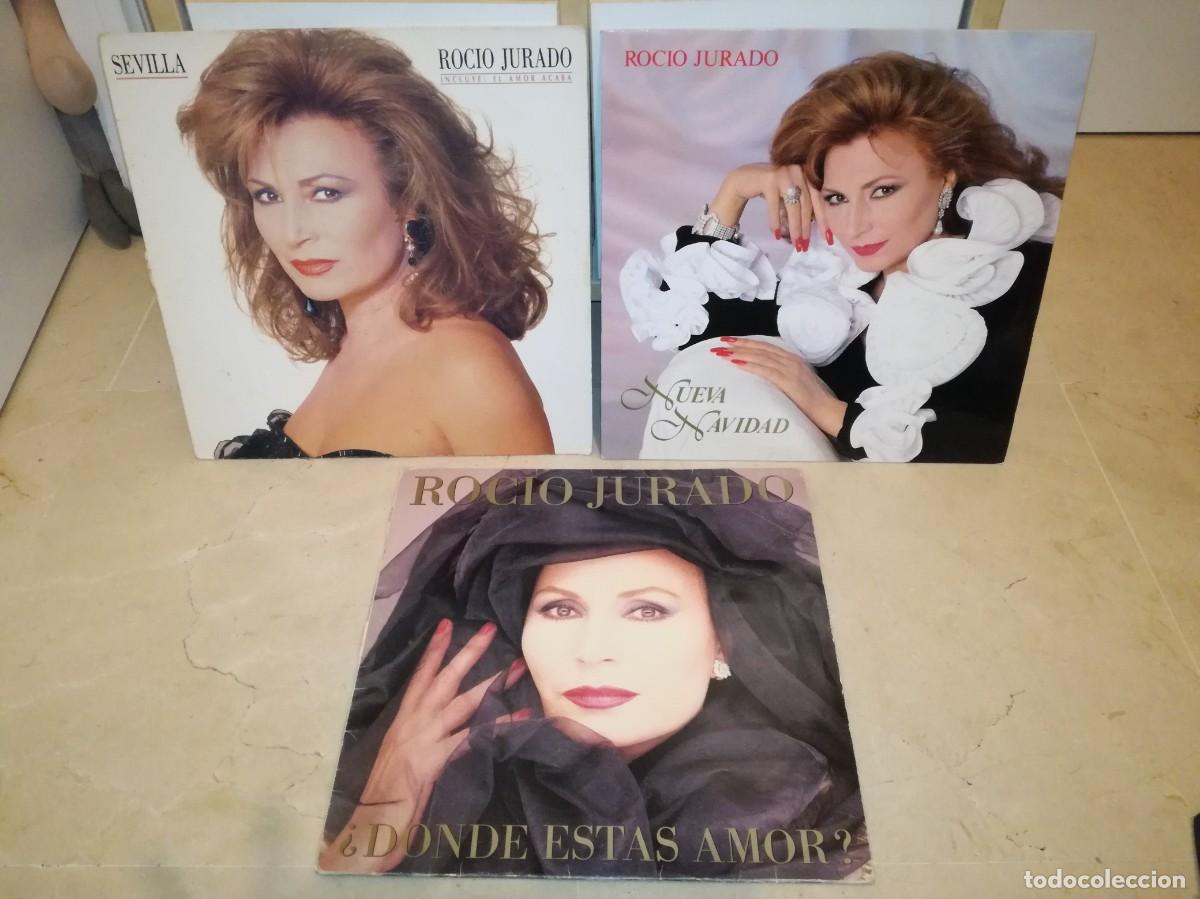 Discos de vinilo: LOTE DE 3 LPs DE ROCIO JURADO - Foto 1