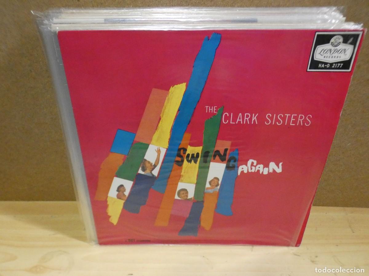 Dischi in vinile: ARKANSAS1980 PACC537 VINILO OK ANTIQUISIMO THE CLARK SISTERS SINGING AGAIN