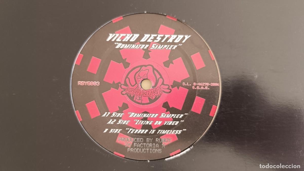 Discos de vinilo: Vicho Destroy &lrm;&ndash; Dominator Sampler - Foto 1