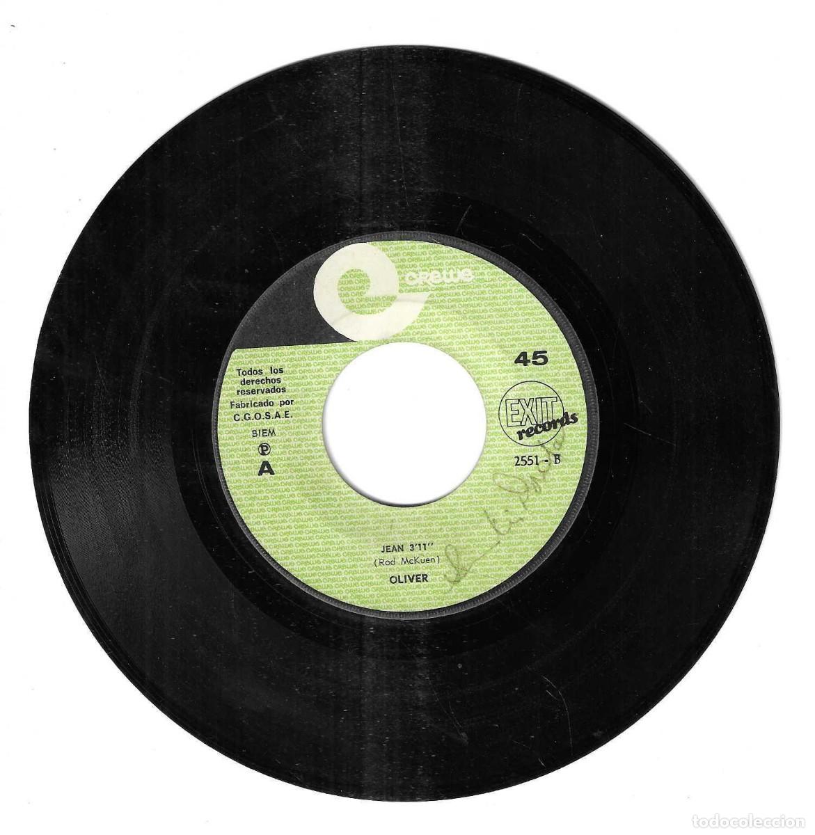 Discos de vinilo: OLIVER - JEAN / THE ARRANGEMENT - EXIT RECORDS 1969 - Foto 2