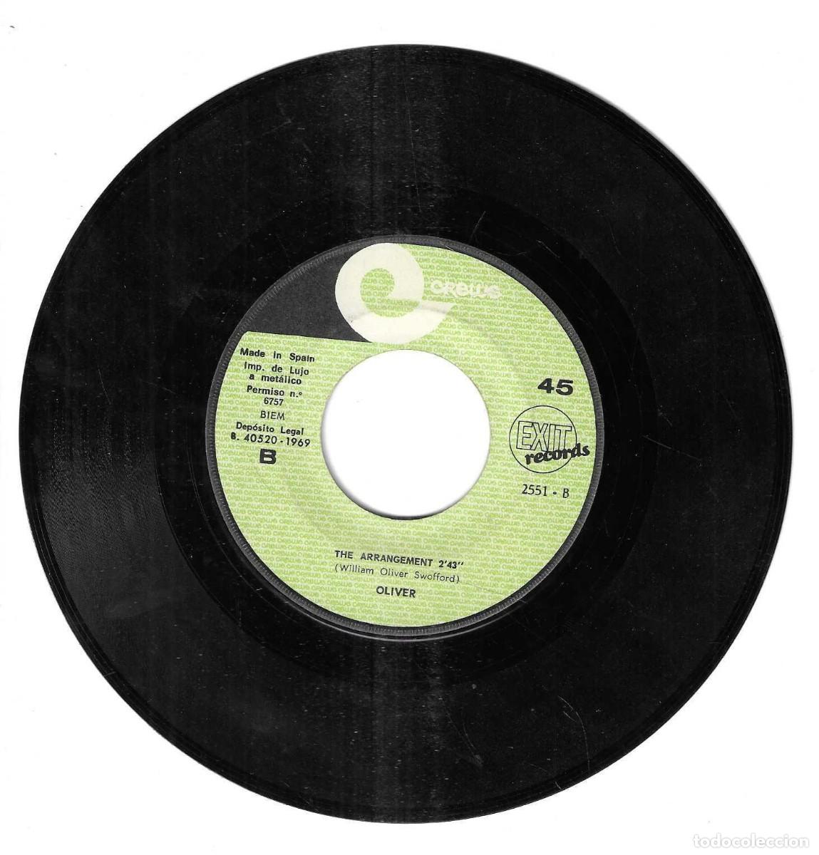 Discos de vinilo: OLIVER - JEAN / THE ARRANGEMENT - EXIT RECORDS 1969 - Foto 3