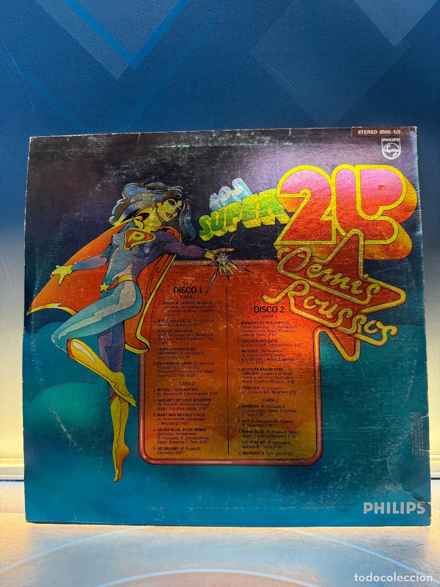 Discos de vinilo: Disco LP Los Super 2LP Philips 1977 Spain - Foto 2