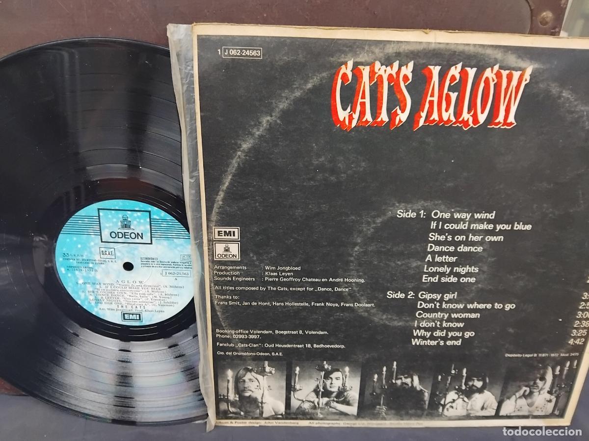 Discos de vinilo: THE CATS. CATS AGLOW. LP EMI ODEON 1972. - Foto 2