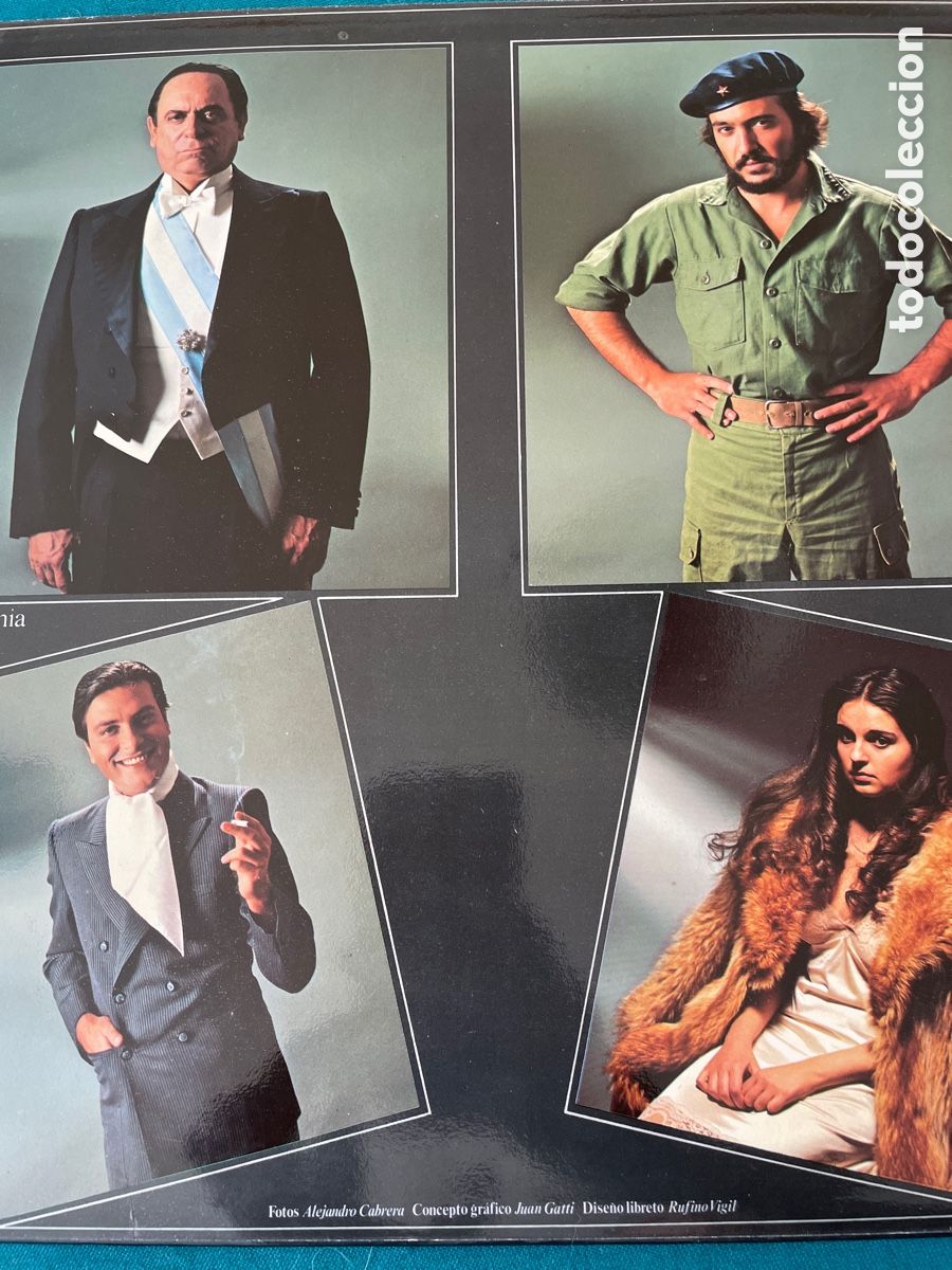 Discos de vinilo: Evita version original en Espa&ntilde;ol vinilo 1980 - Foto 5
