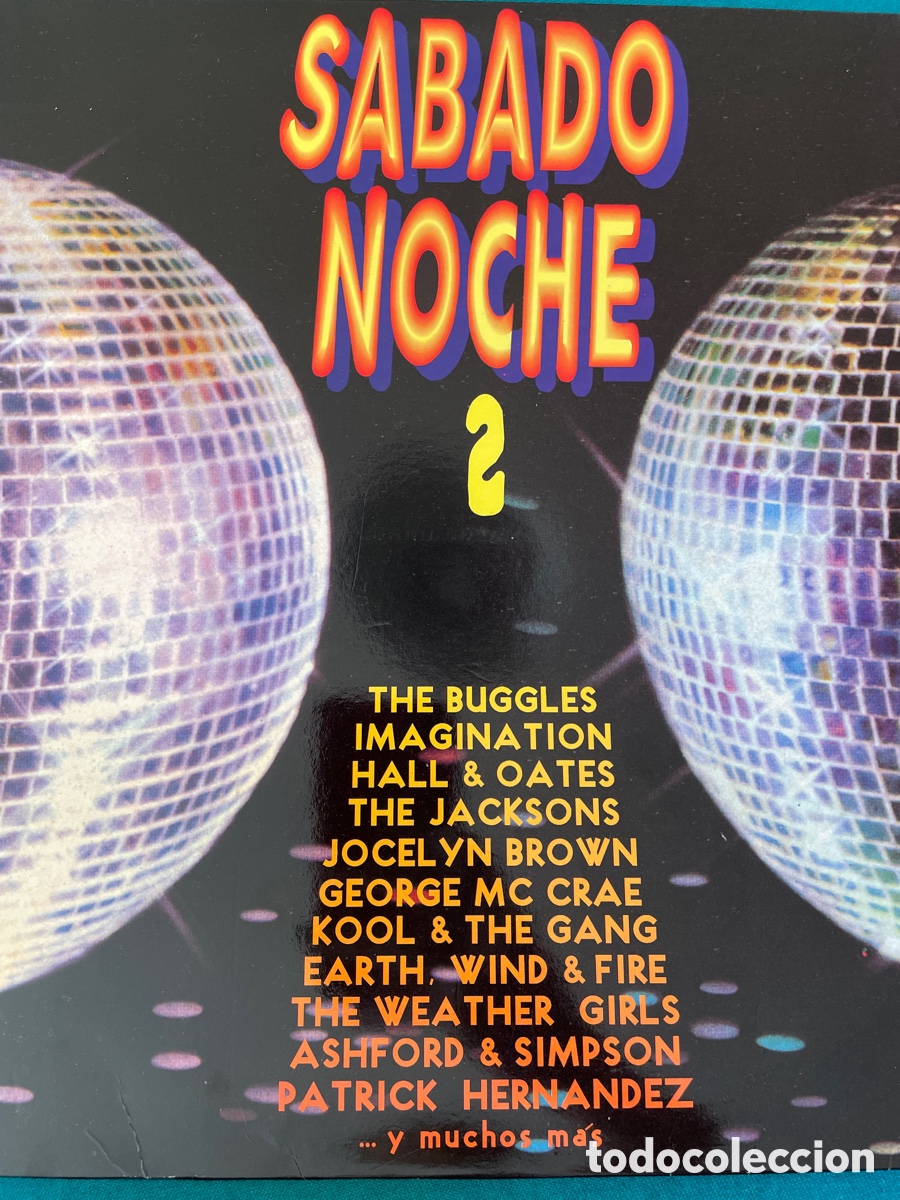Discos de vinilo: SABADO NOCHE 2 ARIOLA vinilo 1992 - Foto 1