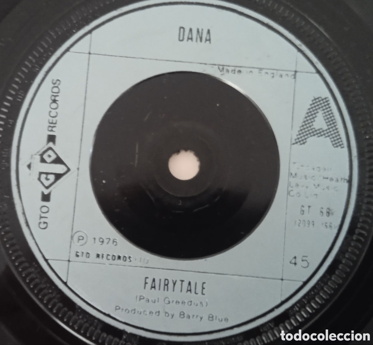 Discos de vinilo: DANA - Fairytale (1976) single - Foto 1