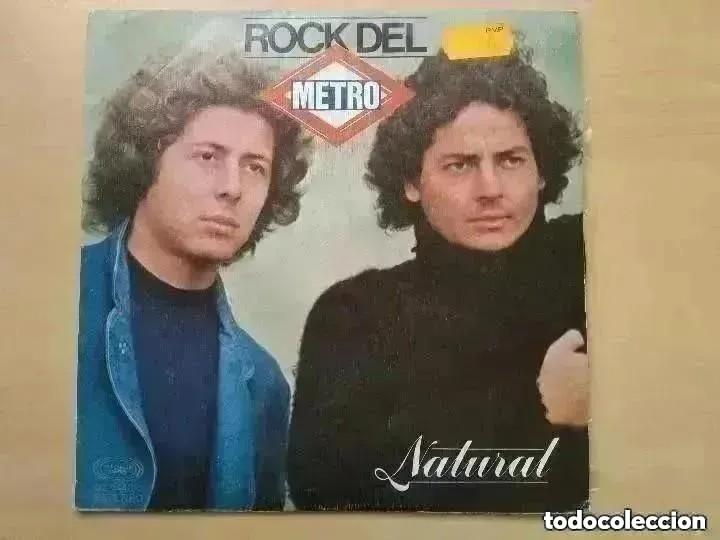 Discos de vinilo: NATURAL - ROCK DEL METRO (SG) 1980 - Foto 1