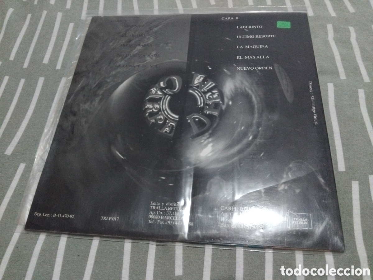 Discos de vinilo: Carpe Diem Heavy Punk Vinilo - Foto 2