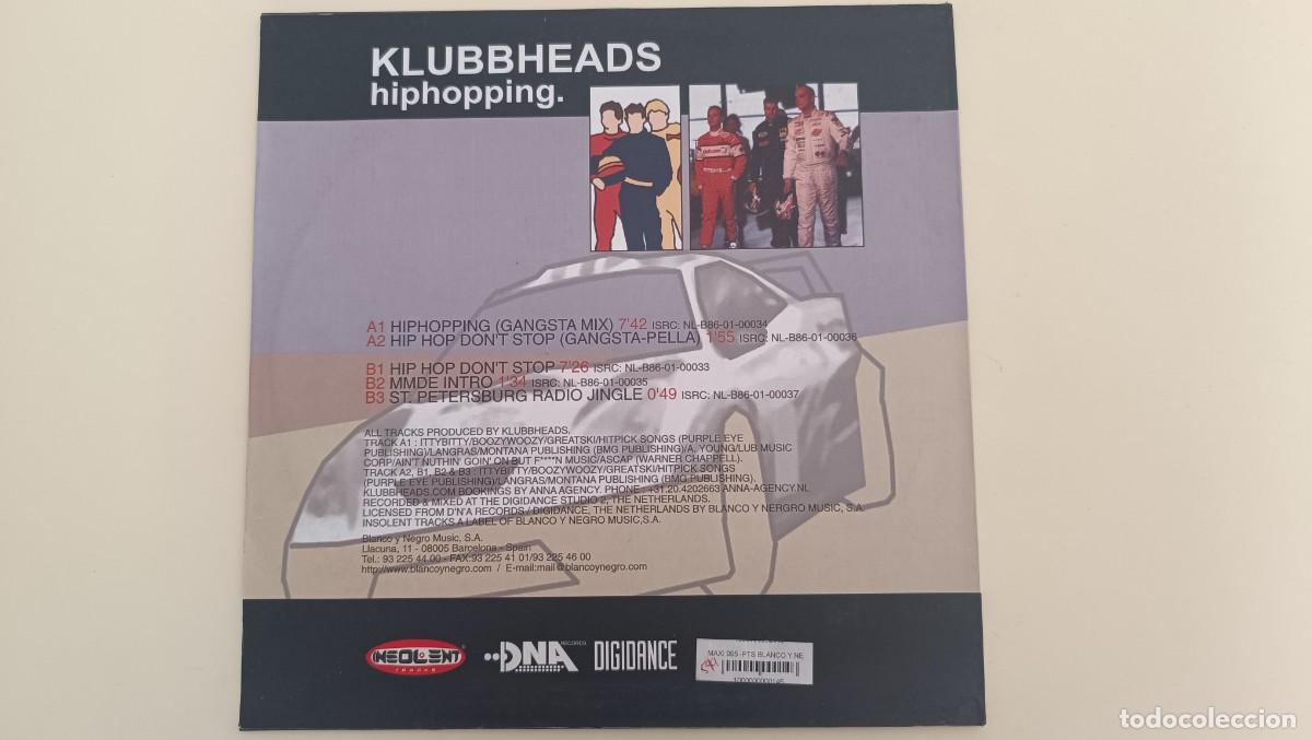 Discos de vinilo: Klubbheads &ndash; Hiphopping - Foto 2