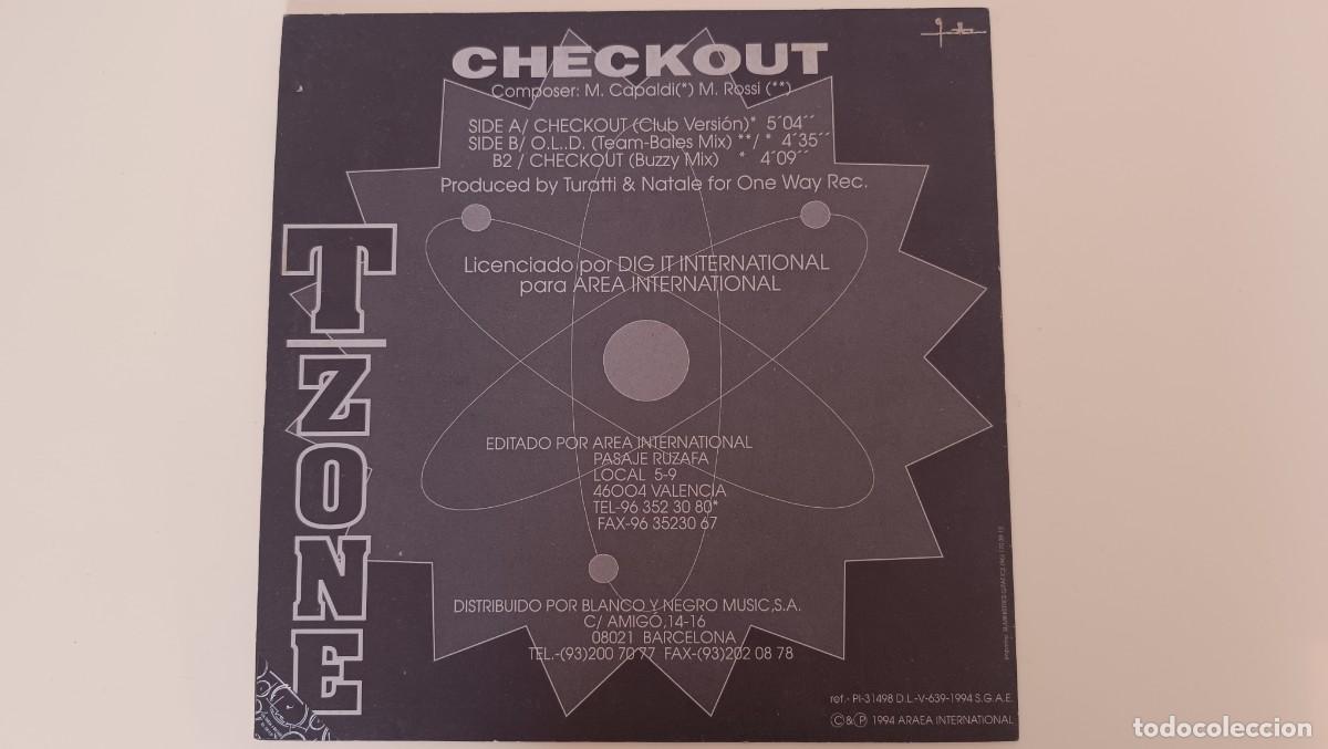 Discos de vinilo: T-Zone &ndash; Checkout ............. - Foto 2