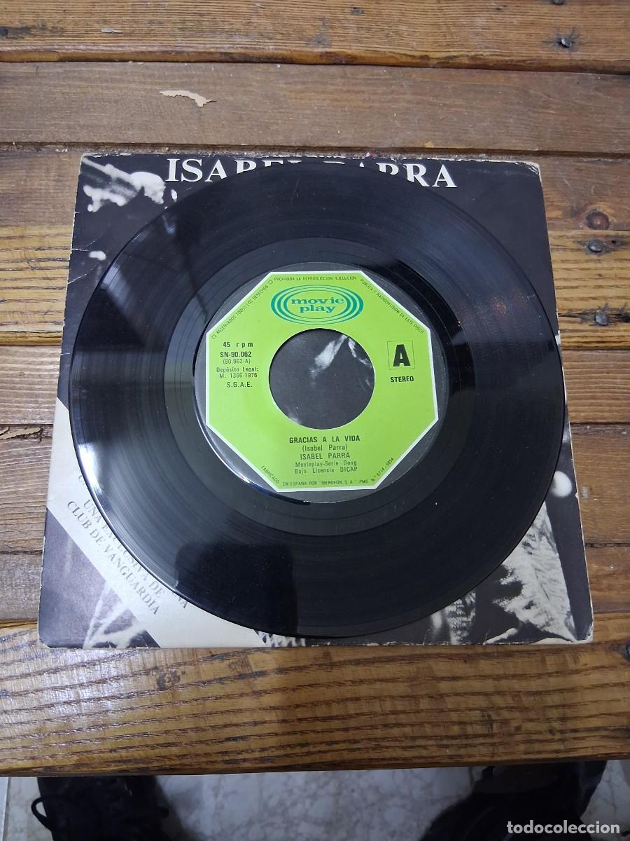 Discos de vinilo: Disco de m&uacute;sica vinilo Isabel Parra - Foto 2