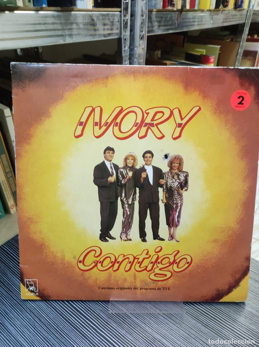Discos de vinilo: Ivory &ndash; Contigo // Canciones Originales Del Programa de Tve - Foto 1
