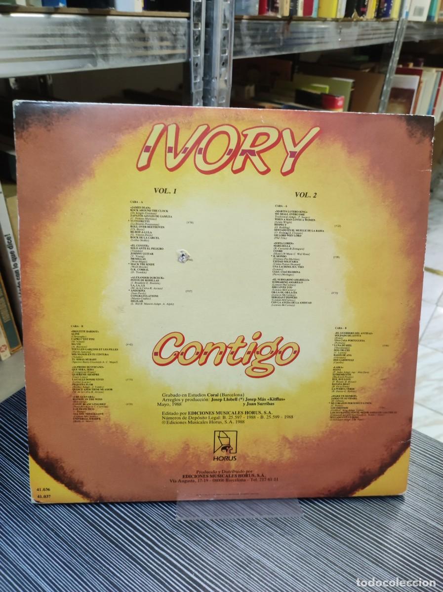 Discos de vinilo: Ivory &ndash; Contigo // Canciones Originales Del Programa de Tve - Foto 2
